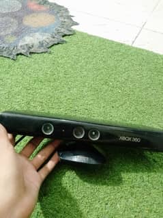 Xbox 360 Kinect with adaptor