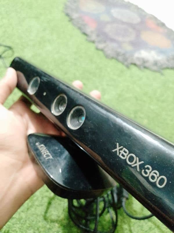 Xbox 360 Kinect with adaptor 1