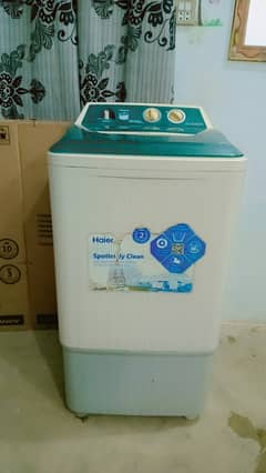 Haier washing machine