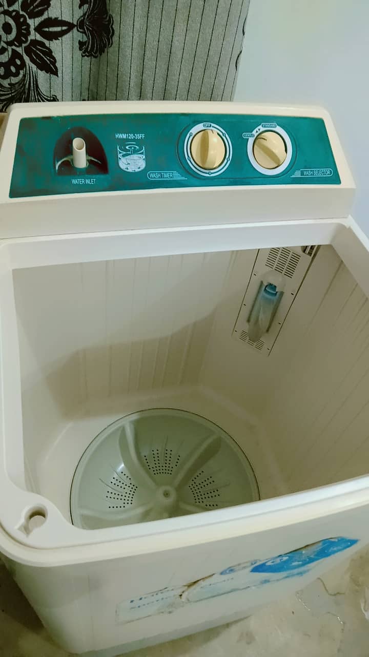 Haier washing machine 2