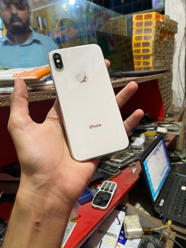 IphoneX white 7