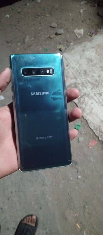 Samsung S10 plus + 8 128 no open repair only light sa break ha tech 2