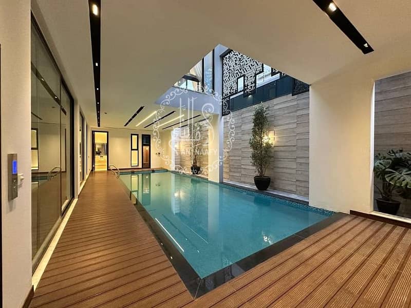 Top Of Line 02 Kanal Like A Brand New Fully Furnished Full Basement SWIMMING POOL + CINEMA + GYM Designer House Available For Rent In Dha Phase 5 GOOD Location 41