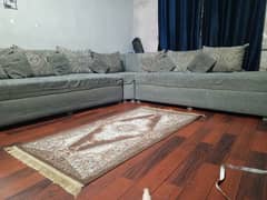 l shape sofa 7 seater urgent sale