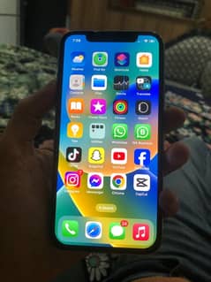 I phone x pta approved urgent sale 03284186955