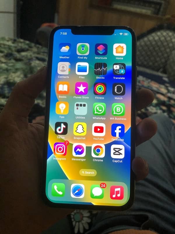 I phone x pta approved urgent sale 03284186955 0