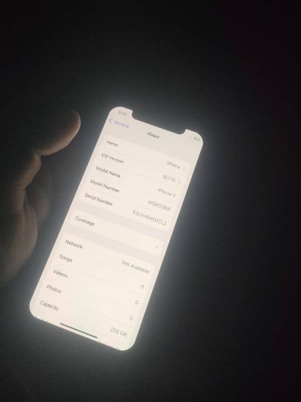 iphone x 256gb box approved 3