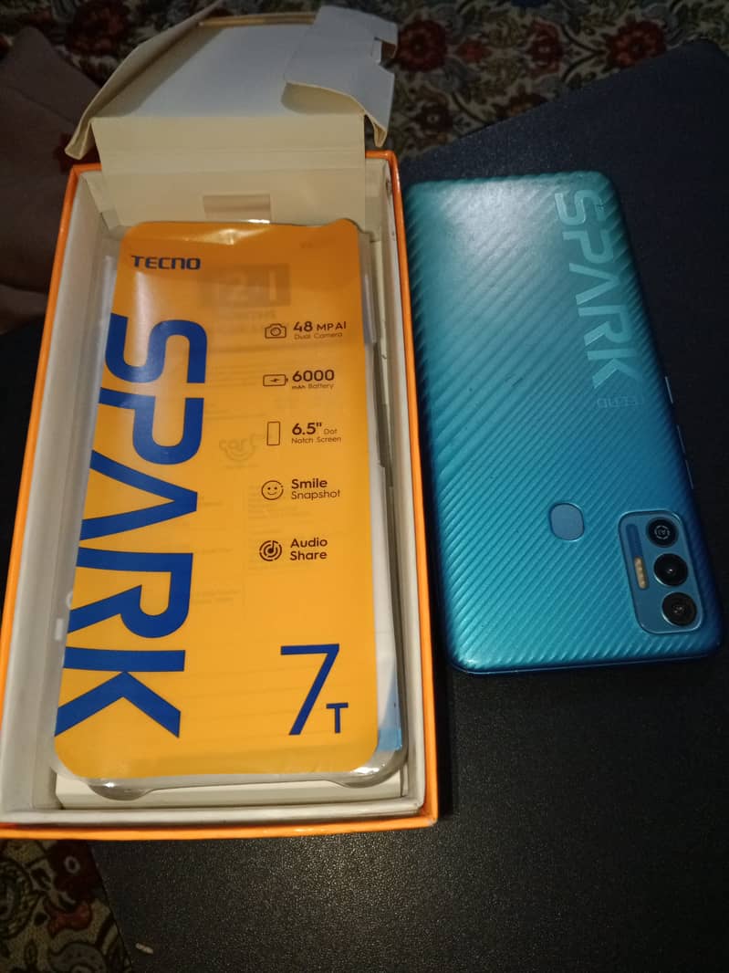 Tecno spark 7t Mobile 3