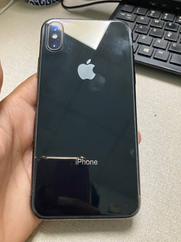 Apple iphone X black 0