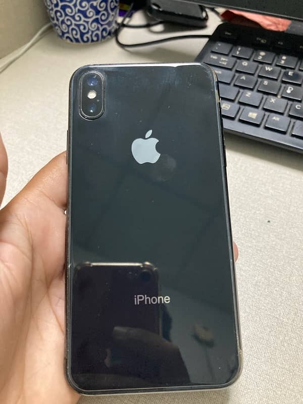 Apple iphone X black 2