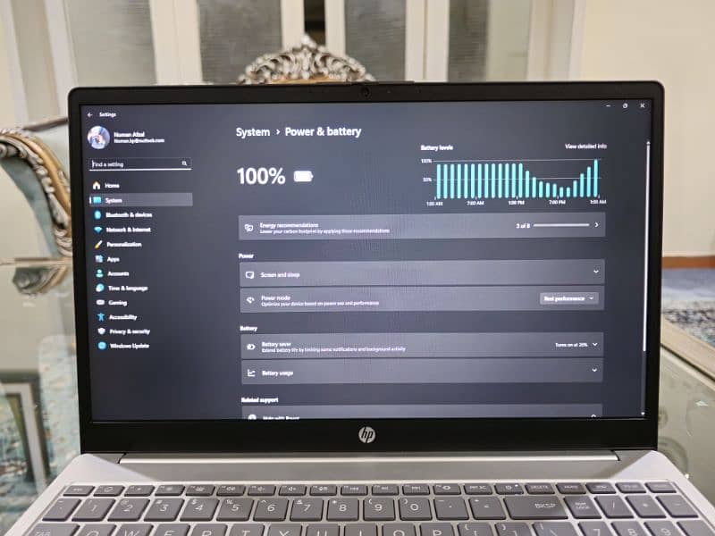 HP Book 15 with AMD Ryzen 7