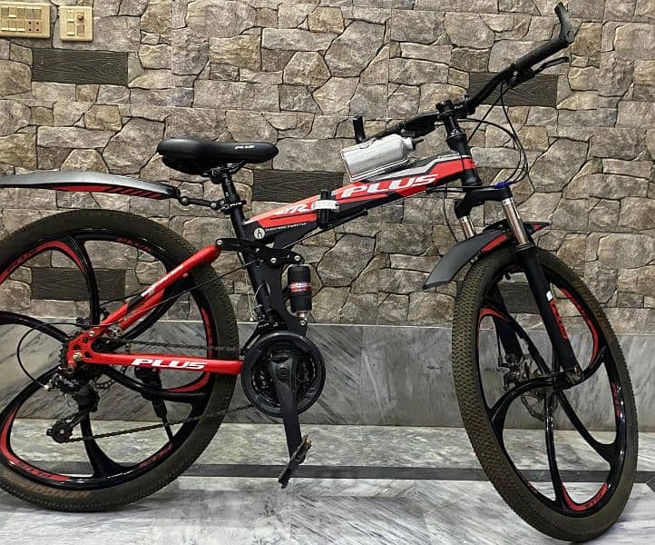 Imported "PLUS GTR"  (Foldable + Gear) Mountain Bicycle 2