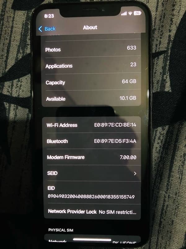 iPhone Xs 64 factory unlock 7