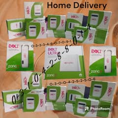 Zong 4G Bolt Internet Wireless WiFi usb Cloud router all Device + cod