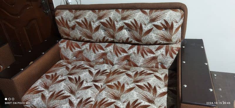 5 Seater Sofa valvet 2