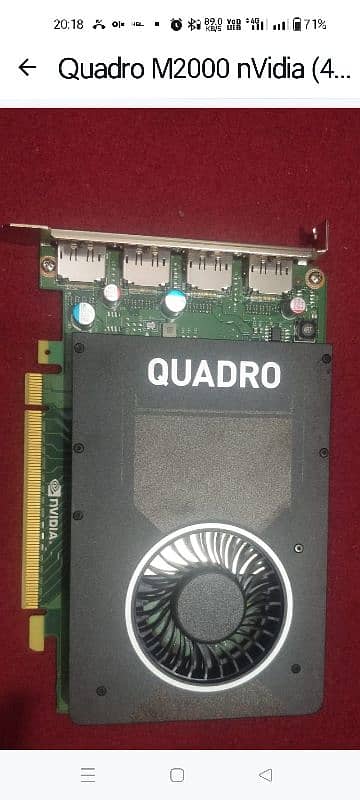 Graphic Cards Nvidia Quadro P620 P2000 P5000 P6000 M2000 M4000 M6000 2