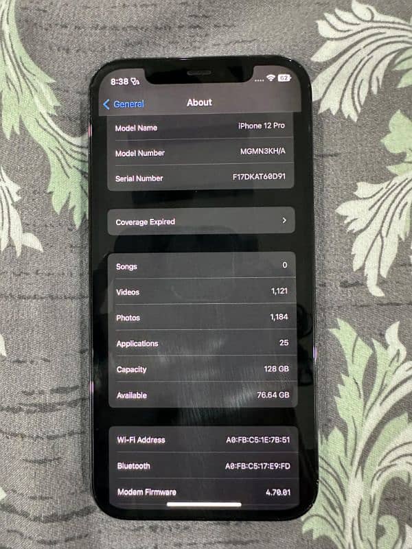 Iphone 12 pro 128 GB Non PTA 3