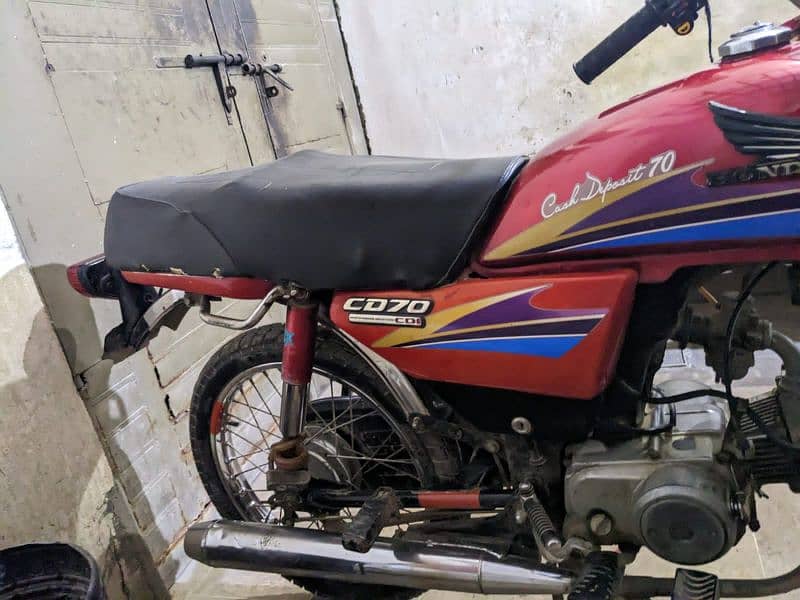 Urgent sale Honda CD 70 2006 3