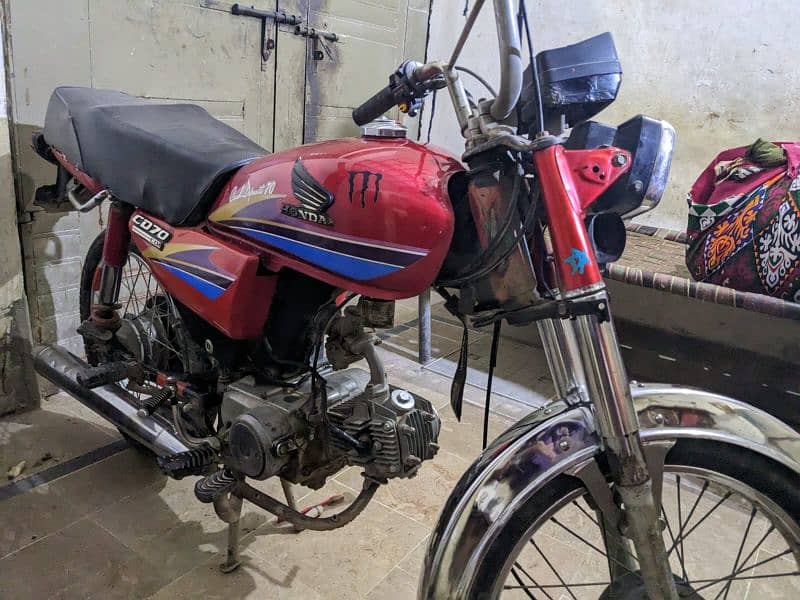 Urgent sale Honda CD 70 2006 5