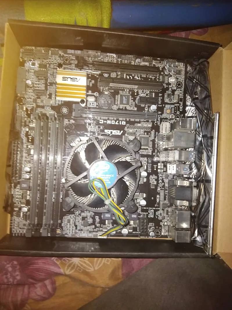 I7 7th generation with Motherboard Q170m-C 1