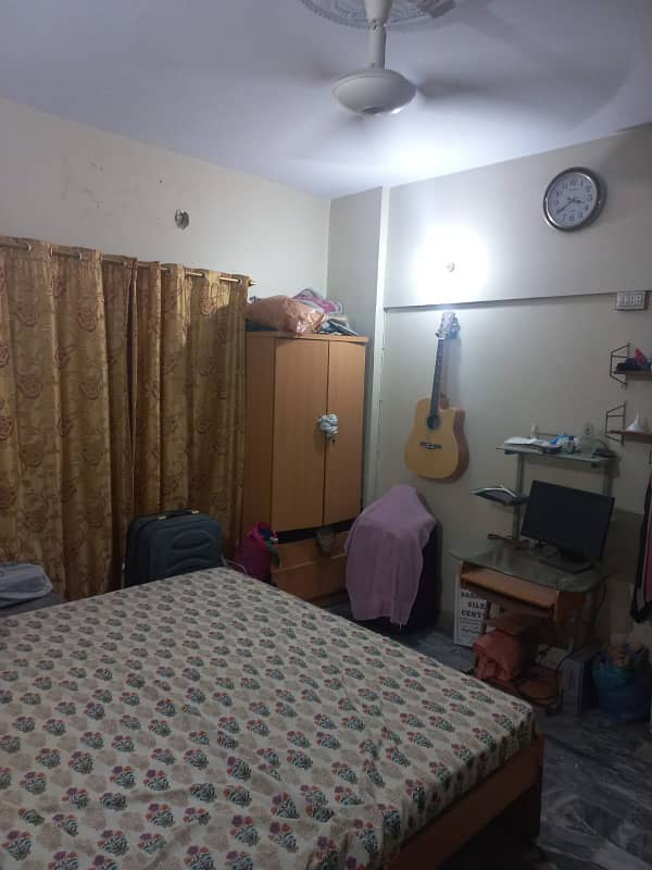 2 BED DD UPPER PORTION FOR RENT IN GULSHAN-E-IQBAL 13 D/3 0