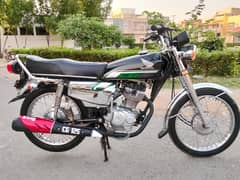 Honda CG 125 23 Model All Punjab number registered