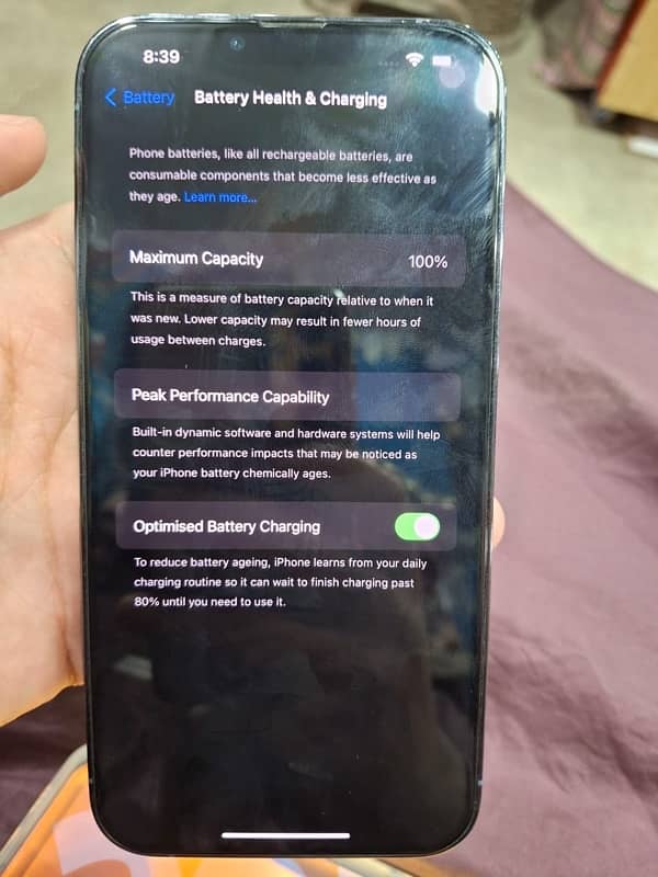 Iphone 13 pro max 100 health 256 1