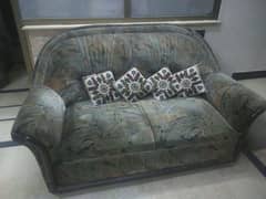 2 seater sofa +single seater sofas + tables for sale in good condition