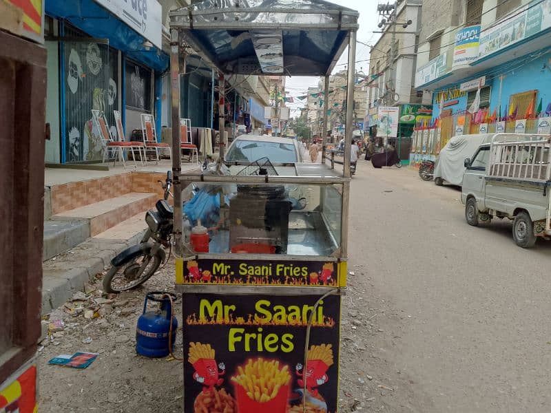 counter with all things considered for sale fries 0