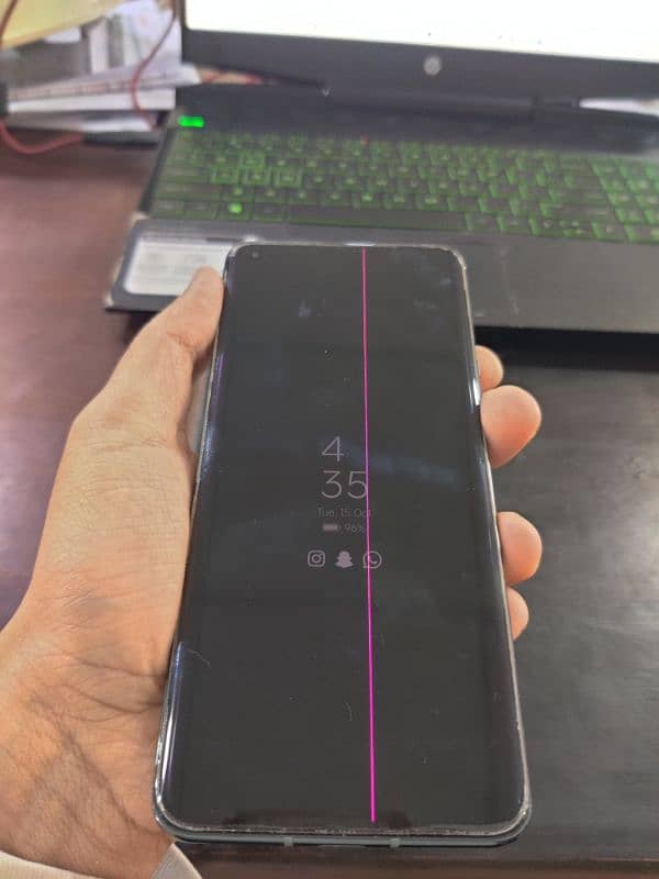 oneplus 9 pro 5g 12 gb 256 gb 10/10 condition pink line 2