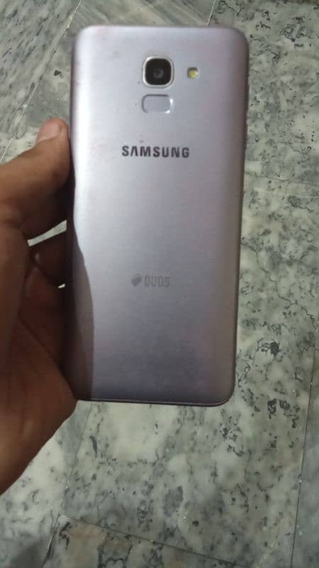 Galaxy J6 with free charger and back cover 2