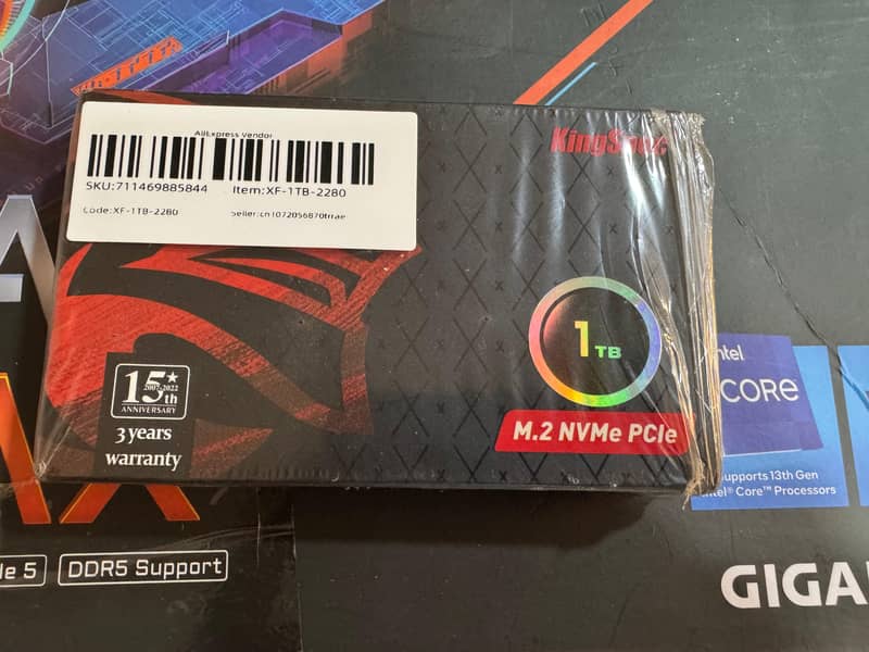 Z690 Aurus Elite AX DDR5 12900k , Ripjaws 32gb , 1tb nvme, 360 cooler 11