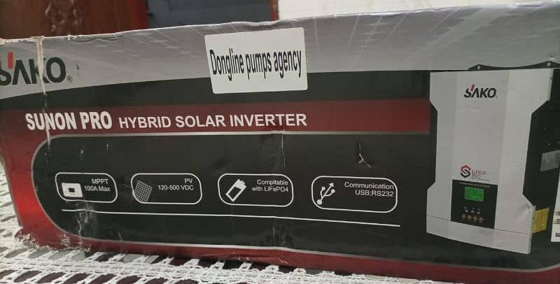 Sako hybrid solar inverter 5.5kw(0300/93/81/323) 3