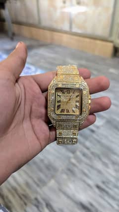 Cartier Gold Iced stone