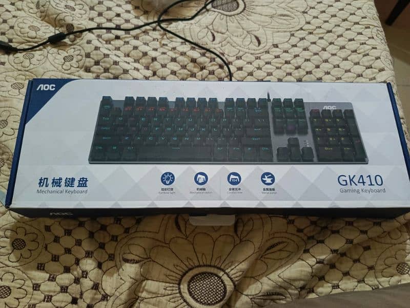 AOC mechanical keyboard gk410 1