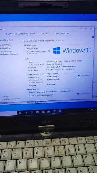 Fujitsu Laptop For Sale (Intel I7 M620, 8 GB Ram, Touch Screen 3