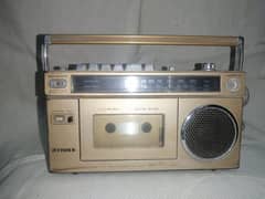 superb old radio and tape recorder 0