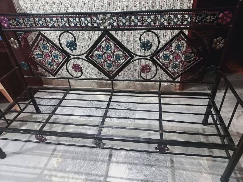 5 Iron Seater Sofa for urgent sale 1