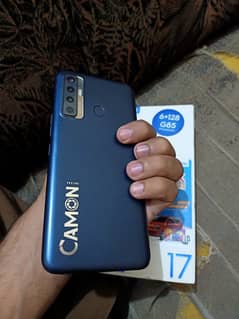 Tecno Camon 17 6/128 Condition 10/10 All ok With box