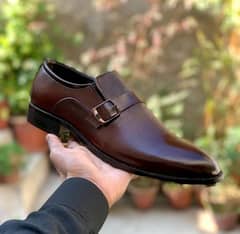 Men's Synthetic Leather Formal Dress Shoes.