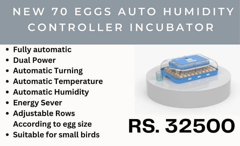 New arrival and quality eggs incubators available starting from 8 eggs 0