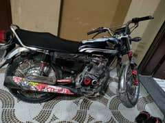 Honda CG 125f self start original condition Gold number 0