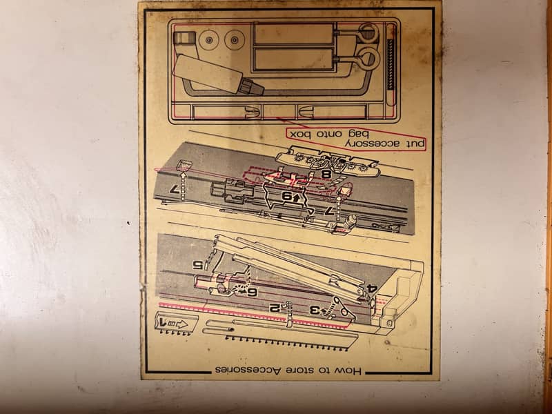 Knitting machine 5