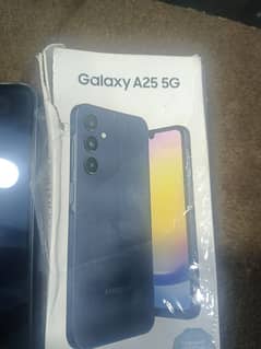 samsung A25 5g just box open 0