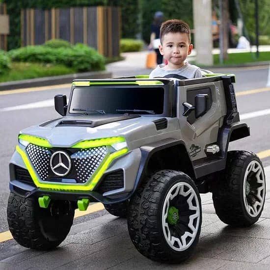 Mercedes-Benz Style Kids Ride-On Jeep - Ultimate Off-Road Adventure To 1