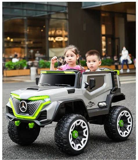 Mercedes-Benz Style Kids Ride-On Jeep - Ultimate Off-Road Adventure To 2