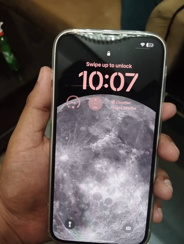 iphone 14 plus 256gb jv LLA white color 0