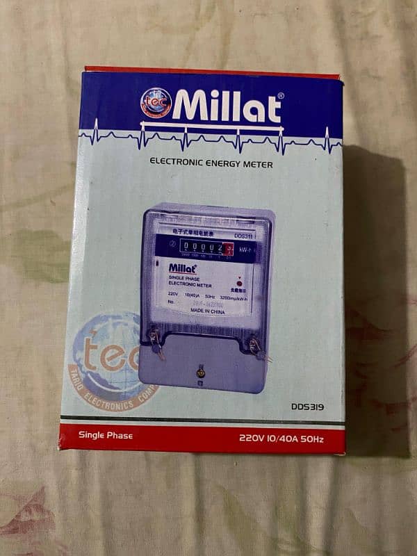 New sub meter 10/10 condition single phase hai Box Pack (03175800687) 1