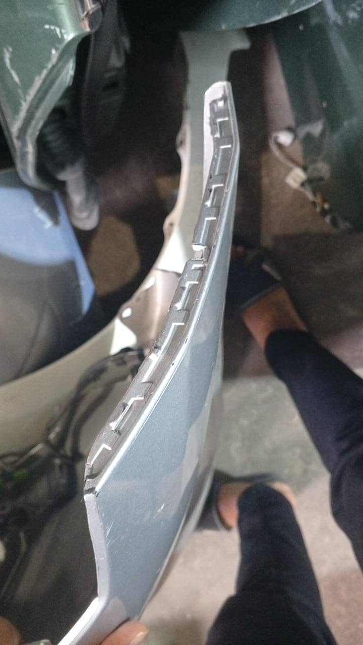 Toyota Vitz Front Bumper Model 2015 Spider Shape 2