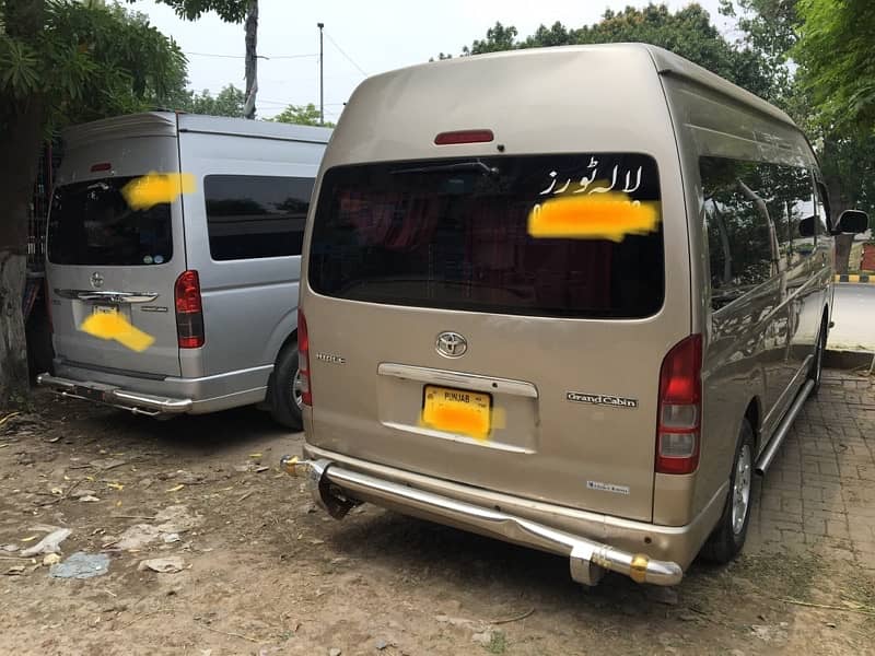 need driver for Toyota hiace grand cabin 2